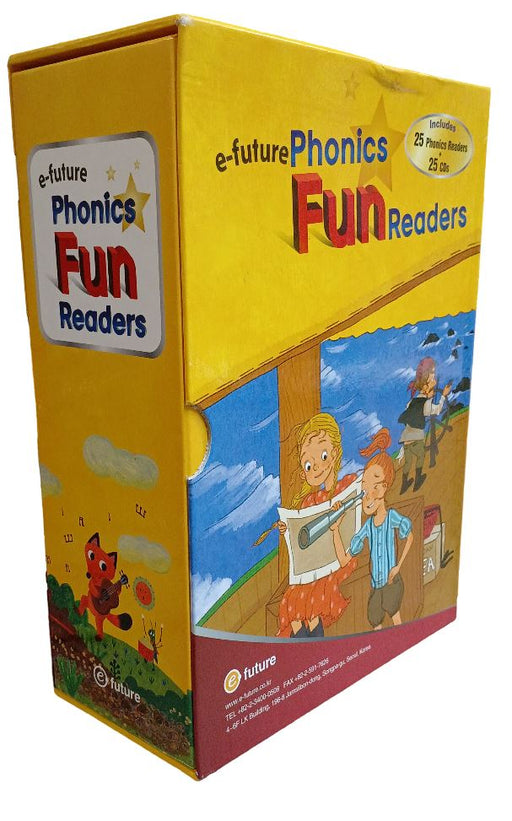 Damaged - E Future Phonics Fun Readers 21 Books Collection Set and CDs series by Doughlas Vautour - Ages 0-5 - Paperback 7-9 e-future