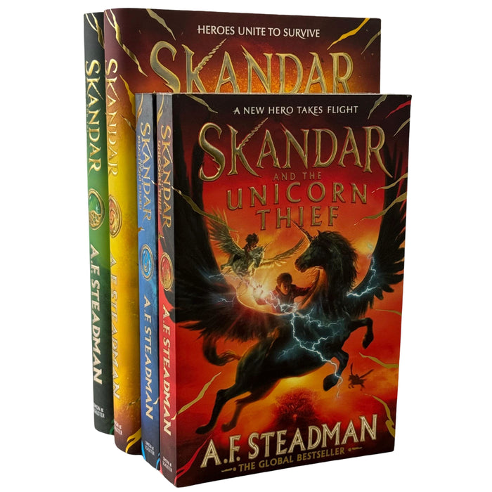 Skandar Series By A.F. Steadman 4 Books Collection Set - Ages 9-12 - Paperback/Hardback 9-14 Simon & Schuster