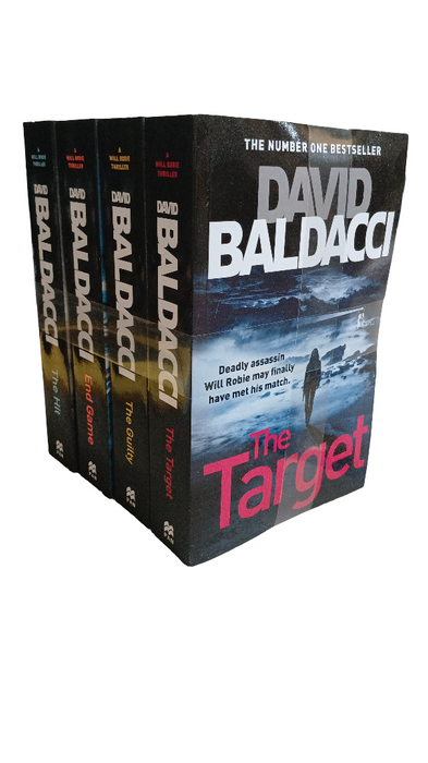 Damaged - Will Robie Series 4 Book Collection by David Baldacci - Fiction - Paperback