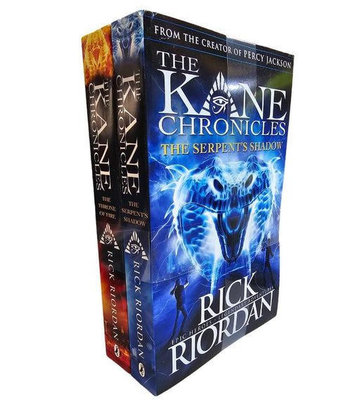 Damaged - The Kane Chronicles By Rick Riordan 2 Books Collection - Ages 9-14 - Paperback 9-14 Puffin