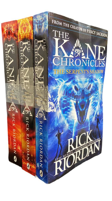 Damaged - The Kane Chronicles By Rick Riordan 3 Books Collection - Ages 9-14 - Paperback 9-14 Puffin