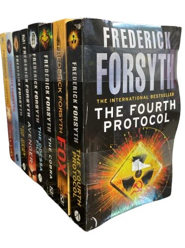 Damaged - Frederick Forsyth Collection 8 Books Set - Fiction - Paperback Fiction Corgi Books/Arrow