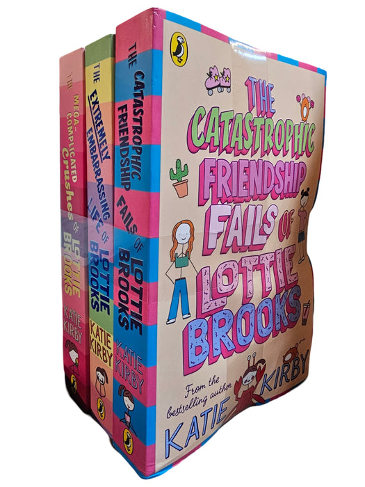 Damaged - Lottie Brooks Series 3 Books Collection Set By Katie Kirby - Ages 9-12 - Paperback 9-14 Puffin