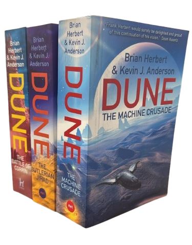 Damaged - Legends of Dune Series by Brian Herbert & Kevin J Anderson 3 Books Collection Set - Fiction - Paperback Fiction Hodder