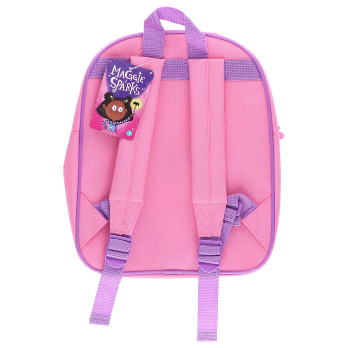 Maggie Sparks Exclusive Bundle: 5 Books Collection Box Set & Maggie Sparks Backpack: Children's Nursery Pink & Purple School Bag - Ages 3-7 5-7 Sweet Cherry Publishing