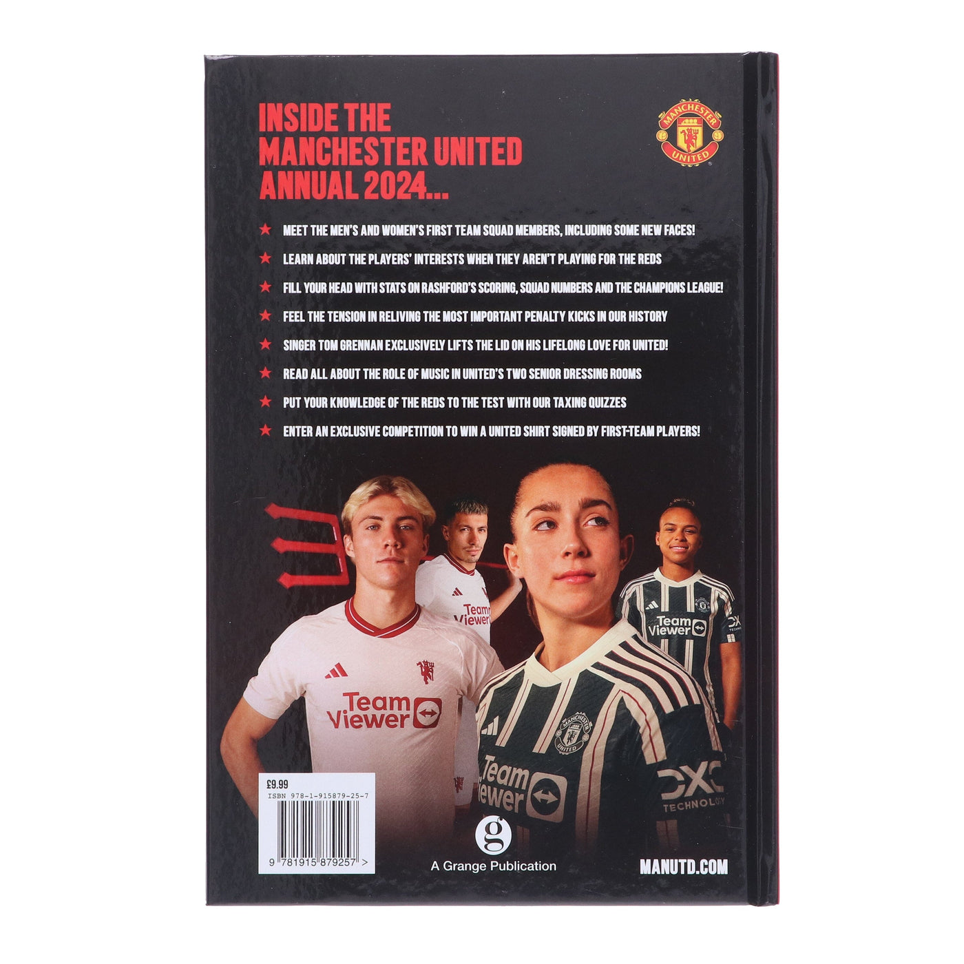 Official Manchester United Annual 2024 By Steve Bartram Non Fiction