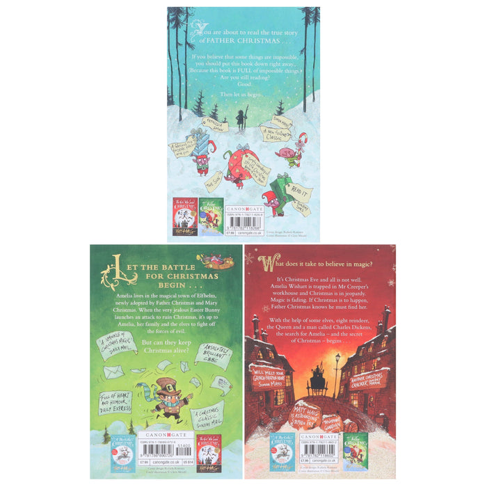 A Boy Called Christmas by Matt Haig 3 Book Collection Set - Ages 7-11 - Paperback 7-9 Canongate Books