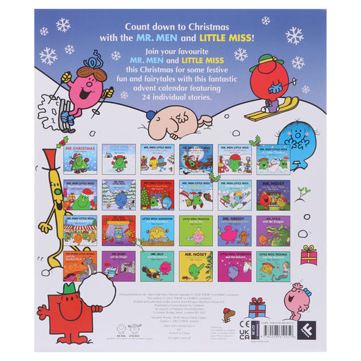 Mr. Men & Little Miss Christmas Advent Calendar: 24s Book Collection - Ages 3+ - Paperback B2D DEALS Farshore