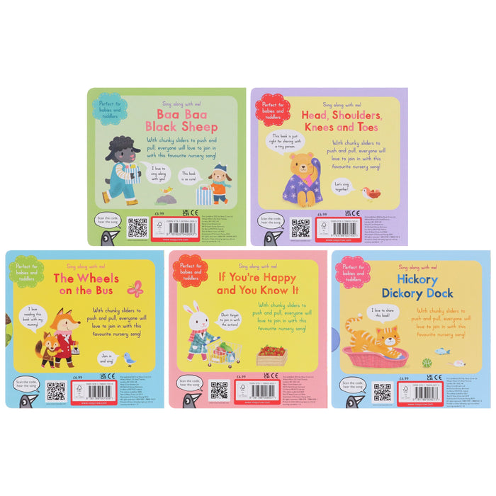 Sing Along With Me! Series By Yu-hsuan Huang 5 Books Collection Set - Ages 1-3 - Board Book 0-5 Nosy Crow Ltd