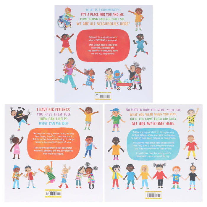 Alexandra Penfold's All Are Welcome, Big Feelings & We Are All Neighbours: 3 Books Collection Set - Ages 0-5 - Paperback 0-5 Bloomsbury Publishing (UK)