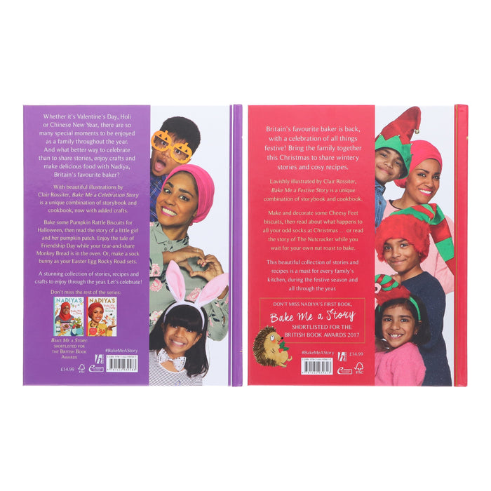 Nadiya's Bake Me Collection By Nadiya Hussain 2 Books Set - Non Fiction - Hardback Non-Fiction Hachette