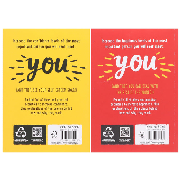 Collins Be You Series by Penny Alexander & Becky Goddard-Hill: 2 Books Set - Age 11-16 - Paperback Young Adult HarperCollins Publishers