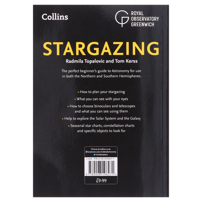 Stargazing: Beginner’s guide to astronomy (illustrated) By Radmila Topalovic & Tom Kerss - Non Fiction - Paperback Non-Fiction HarperCollins Publishers