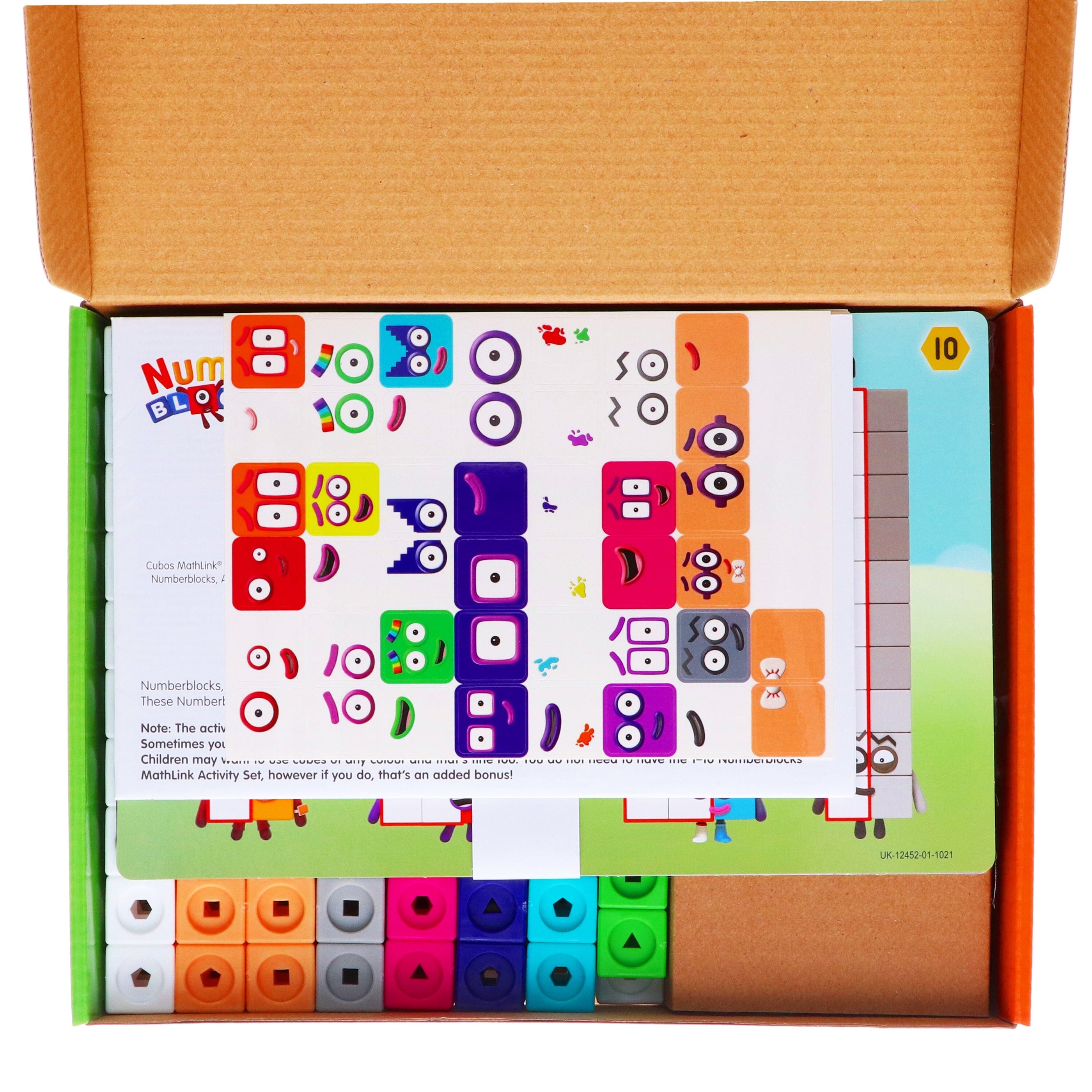 MathLink Cubes Numberblocks 11-20 Activity Set by Learning Resources ...