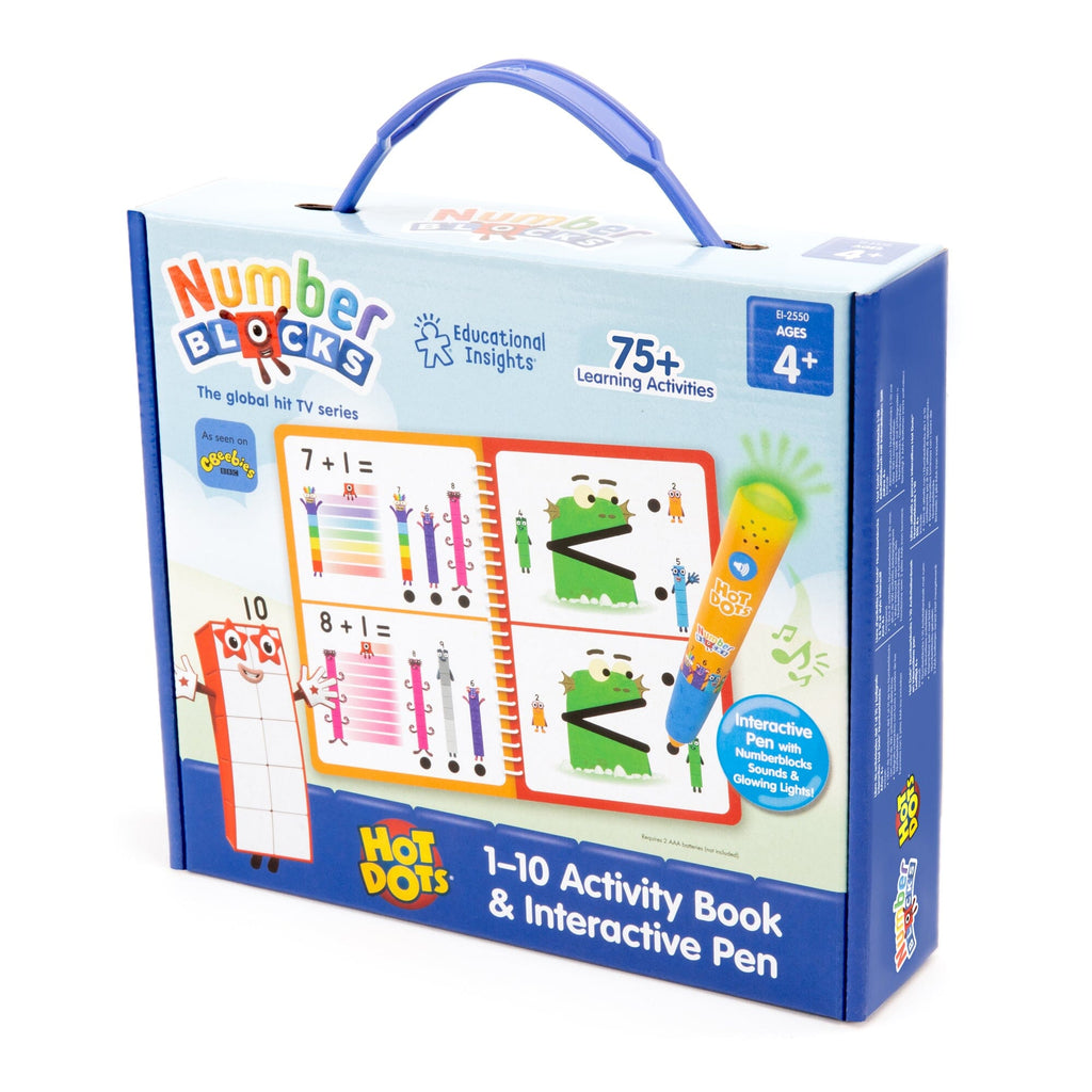 Learning Resources Hot Dots Numberblocks 1–10 Activity Book ...