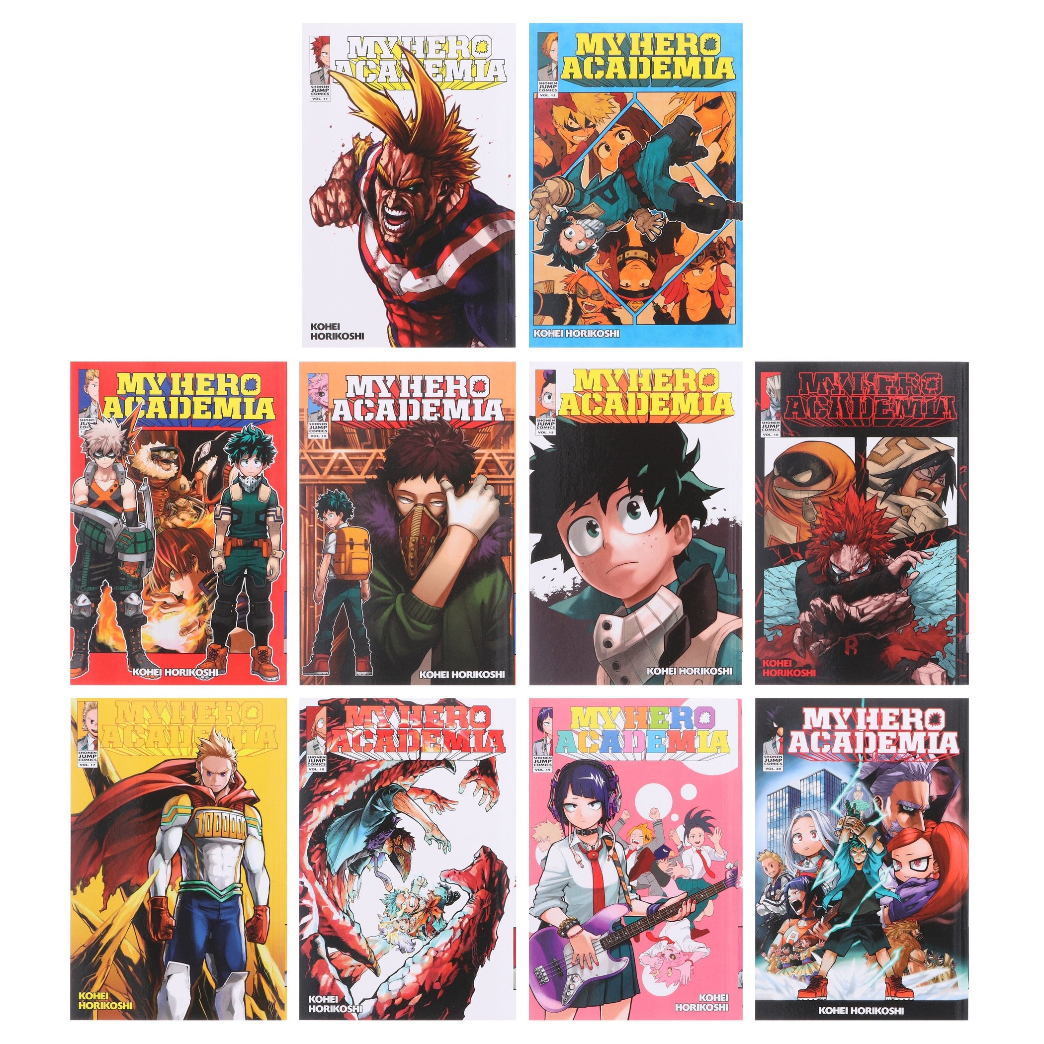 My Hero Academia by Kohei Horikoshi: Vol. 1-20 Box Set - Ages 14+ - Pa ...