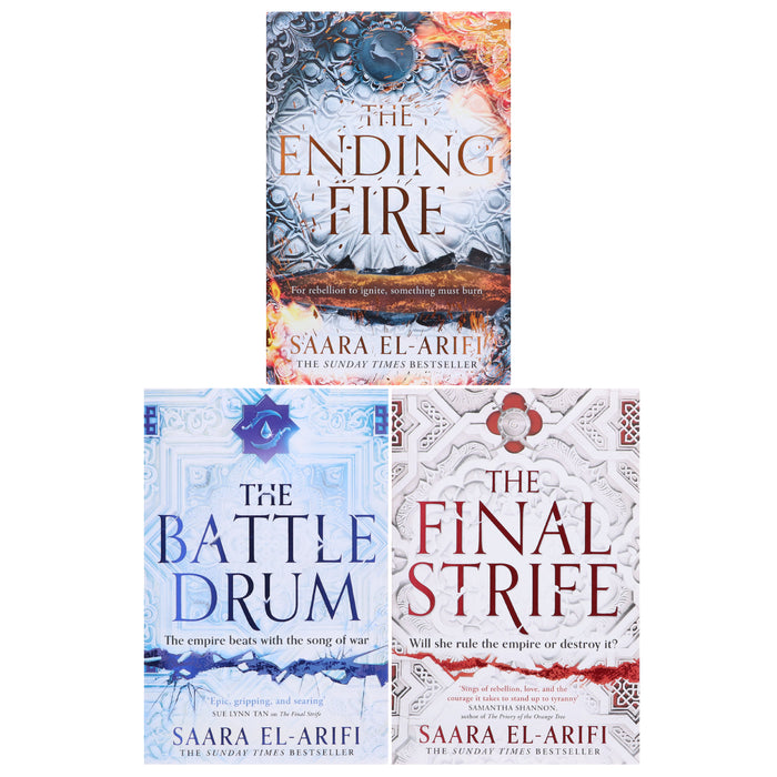 The Ending Fire Series By Saara El-Arifi 3 Books Complete Collection Set - Fiction - Paperback/Hardback