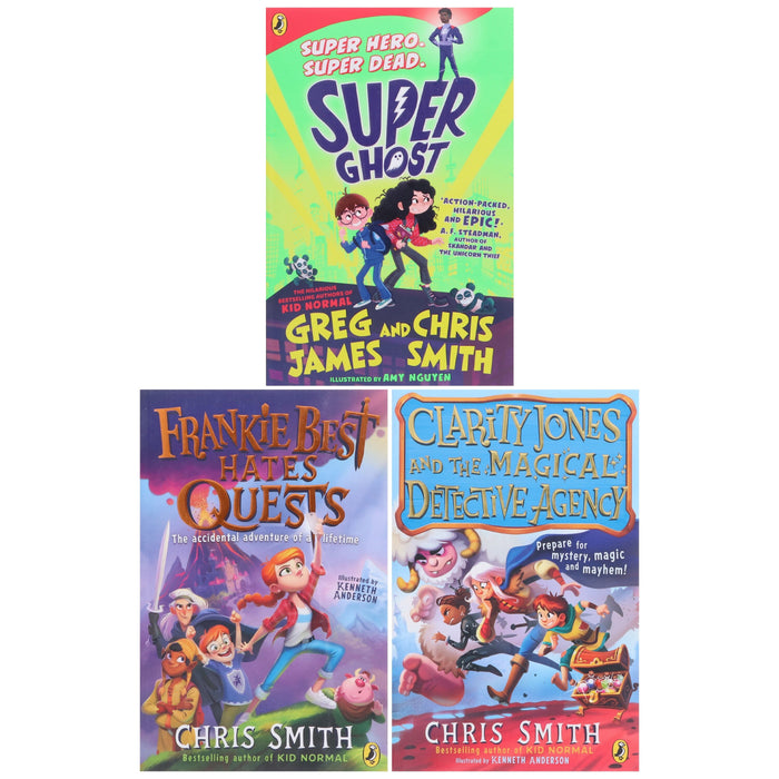 Chris Smith And Greg James 3 Books Collection Set - Ages 9-12 - Paperback 9-14 Penguin