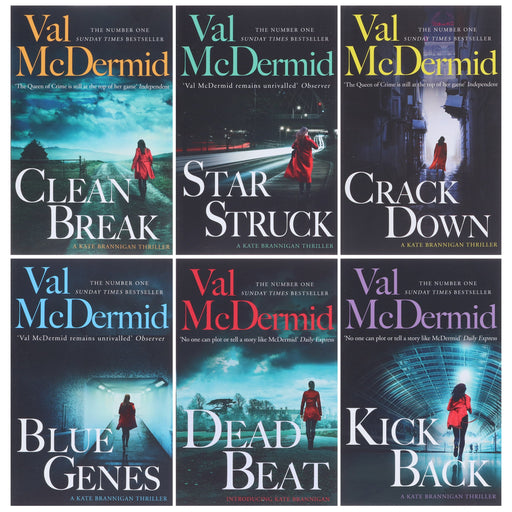 PI Kate Brannigan Series By Val McDermid 6 Books Collection Set - Fiction - Paperback Fiction HarperCollins Publishers