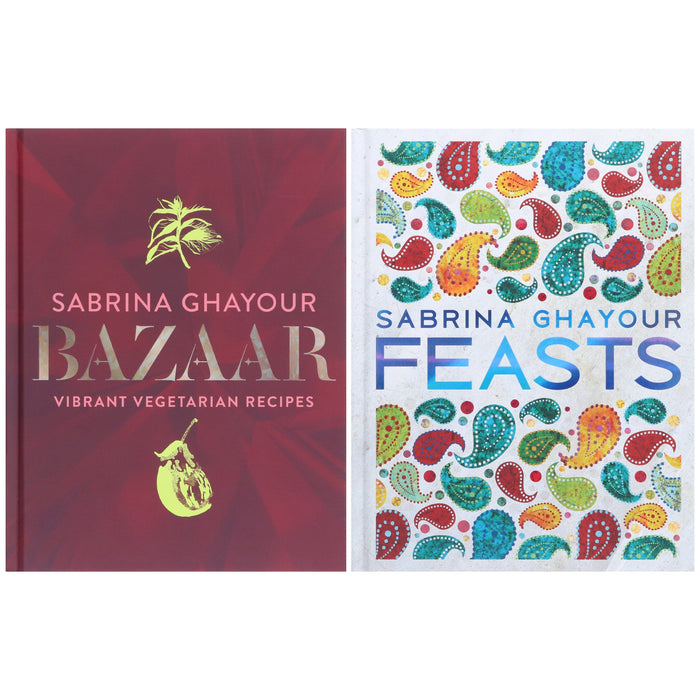 Bazaar & Feasts By Sabrina Ghayour 2 Books Collection Set - Non Fiction - Hardback Non-Fiction Hachette