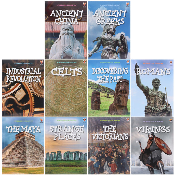 Introduction to History for Beginners Collection (Series 1 & 2): illustrated 20 Books Set - Ages 7+ - Paperback 7-9 Fox Eye Publishing