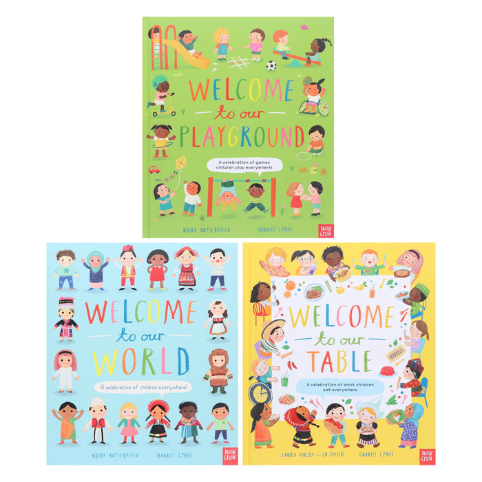 Welcome to Our...Series By Moira Butterfield, Laura Mucha & Ed Smith illustrated 3 Books Collection Set - Ages 4-7 - Hardback 5-7 Nosy Crow Ltd