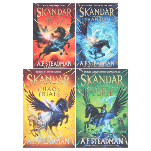 Skandar Series By A.F. Steadman 4 Books Collection Set - Ages 9-12 - Paperback/Hardback 9-14 Simon & Schuster