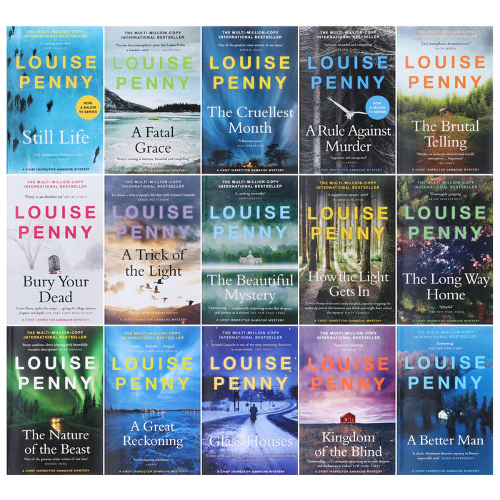 Chief Inspector Gamache Mystery Series (Book 1-15) by Louise Penny: 15 Books Collection Box Set - Fiction - Paperback Fiction Hachette