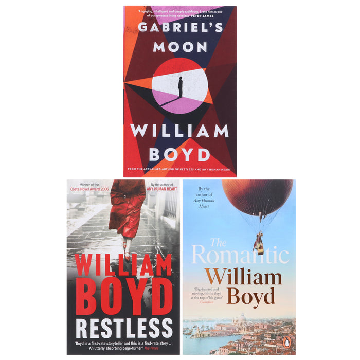 William Boyd 3 Books Collection Set - Fiction - Paperback/Hardback