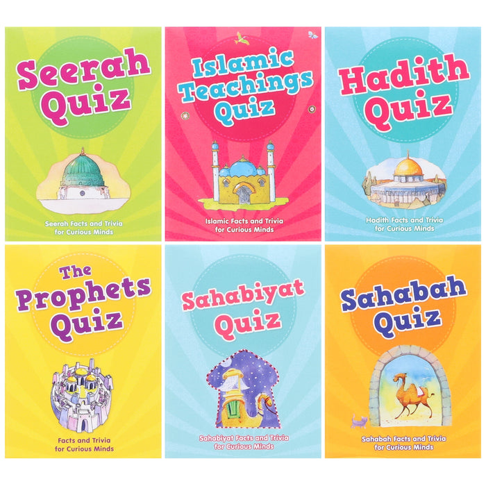 My First Islamic Quiz Collection By Saniyasnain Khan 6 Packs Box Set - Ages 5+ - Paperback 5-7 Good Word Books