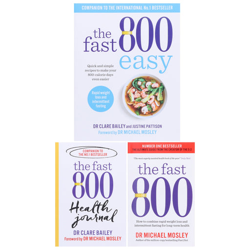 The Fast 800 Collection (The Fast 800, The Fast 800: Easy & The Fast 800: Health Journal) 3 Books Set - Non Fiction - Paperback Non-Fiction Short Books Ltd