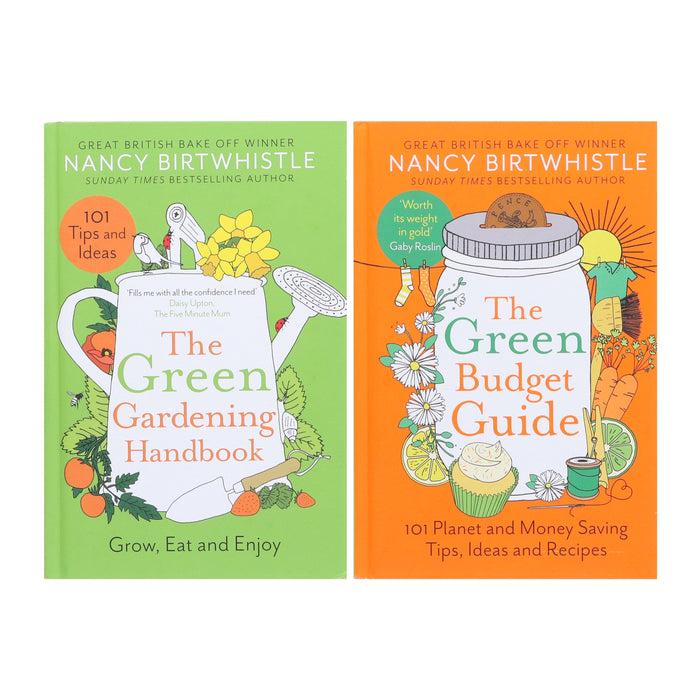 Nancy Birtwhistle Green Gardening 2 Books Collection Set - Non Fiction- Hardback Non-Fiction Pan Macmillan