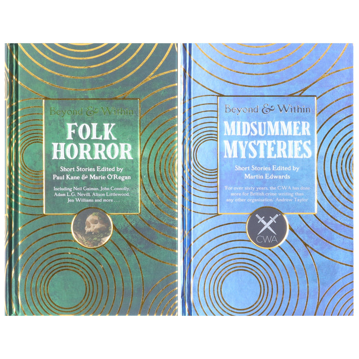 Beyond and Within Series: Folk Horror & Midsummer Mysteries Short Stories 2 Books Collection Set - Fiction - Hardback Fiction Flame Tree Publishing