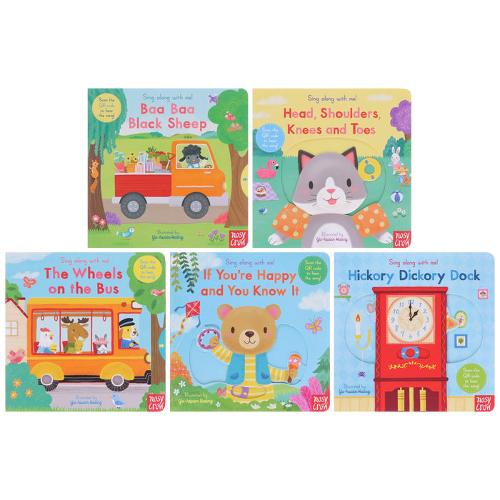 Sing Along With Me! Series By Yu-hsuan Huang 5 Books Collection Set - Ages 1-3 - Board Book 0-5 Nosy Crow Ltd