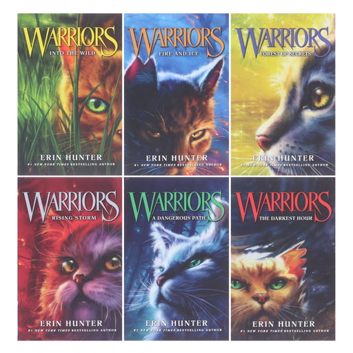 Warrior Cats: Series 1 The Prophecy Begins by Erin Hunter 6 Books Collection Set - Ages 8-12 - Paperback 9-14 HarperCollins Publishers