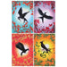 The Deluxe Hunger Games by Suzanne Collins 4 Books Collection Box Set Includes Hunger Games, Catching Fire, Mockingjay & Ballad of Songbirds and Snakes - Ages 13+ - Hardback Fiction Scholastic