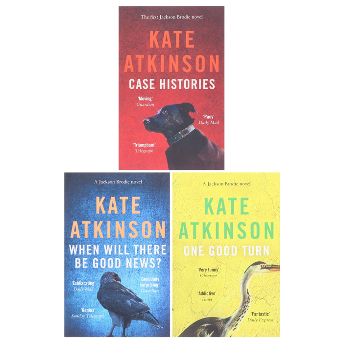 Jackson Brodie Series by Kate Atkinson: 3 Books Collection Set - Fiction - Paperback Fiction Penguin