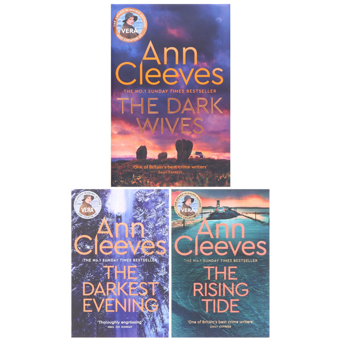 The Vera Stanhope Series (Book 8-11) by Ann Cleeves: 3 Books Collection Set - Fiction - Paperback/Hardback Fiction Pan Macmillan