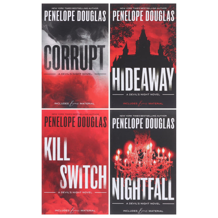 Devil's Night Series By Penelope Douglas 4 Books Collection Set - Fiction - Paperback