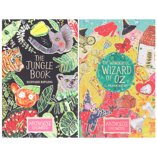 The Jungle Book & The Wonderful Wizard of Oz: ARTHOUSE Unlimited Special Edition 2 Books Collection Set - Ages 7+ - Paperback 7-9 Sweet Cherry Publishing