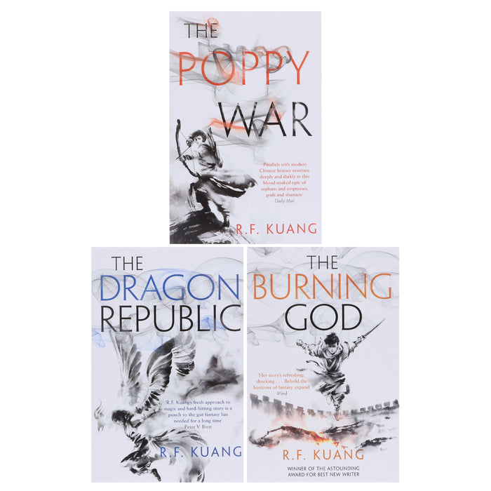 The Poppy War Series By R.F. Kuang 3 Books Collection Set - Fiction - Paperback Fiction HarperVoyager