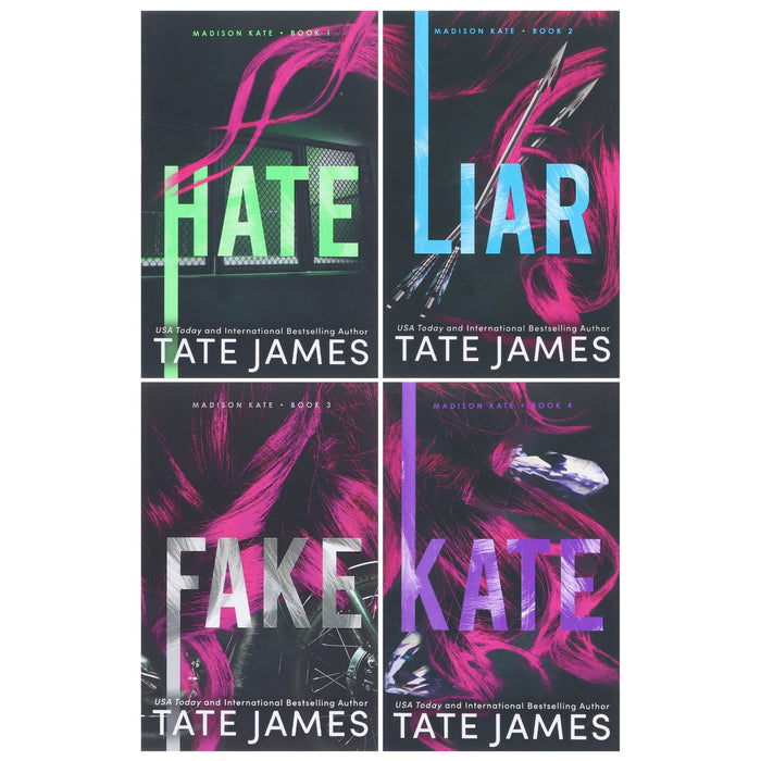 Madison Kate Series By Tate James 4 Books Collection Set - Fiction - Paperback Fiction Sourcebooks, Inc