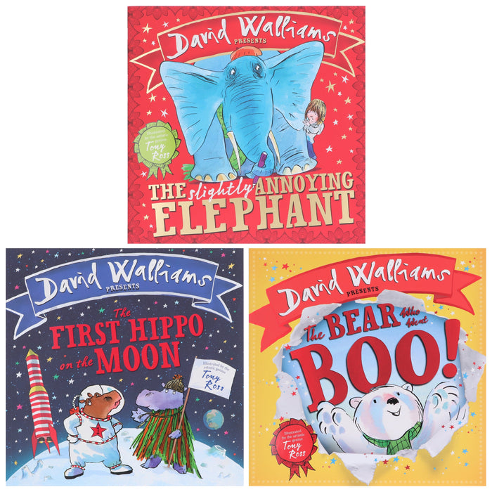 Fabulous Stories For The Very Young: Three funny children’s picture books By David Walliams 3 Books Collection Box Set - Ages 3+ - Paperback 0-5 HarperCollins Publishers