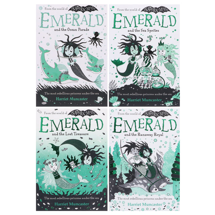 Emerald Series (World Of Isadora Moon) By Harriet Muncaster 4 Books Collection Set - Ages 5-7 - Paperback