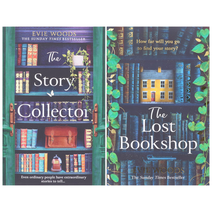 Evie Woods: The Lost Bookshop & The story collector 2 Books Collection Set - Fiction - Paperback Fiction Hachette