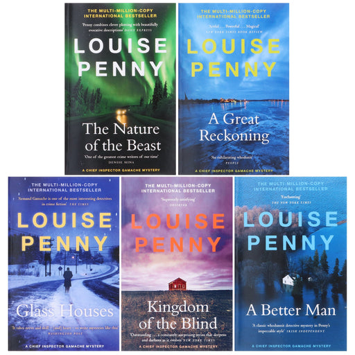 Chief Inspector Gamache Mystery Series (Book 11-15) by Louise Penny: 5 Books Collection Set - Fiction- Paperback Fiction Sphere