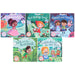 Fairy Tales Fold-Out Collection illustrated 5 Books Box Set - Ages 3-6 - Board Book 3-5 Sweet Cherry Publishing