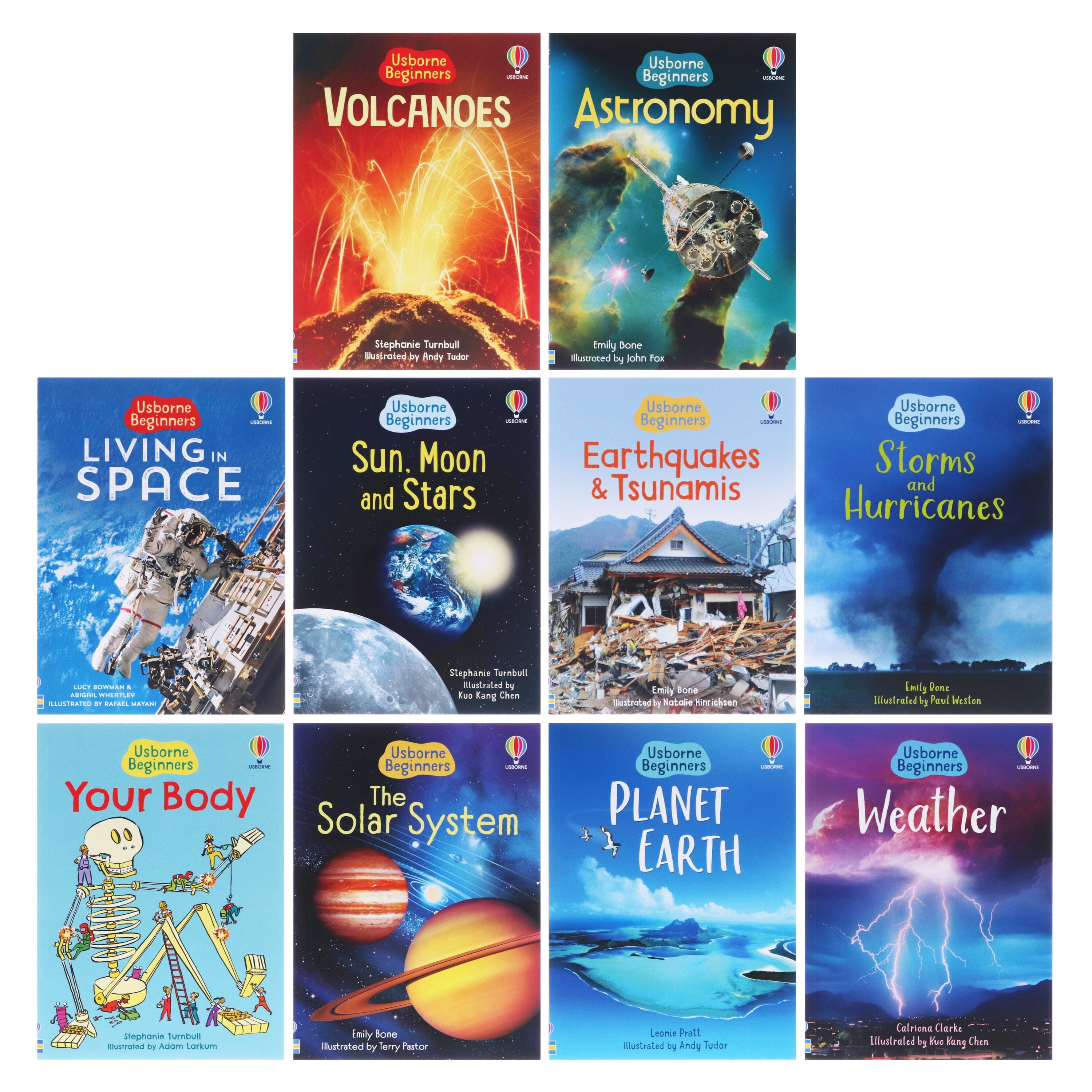 Usborne Beginners Science 10 Book Collection - Ages 5-7 - Paperback