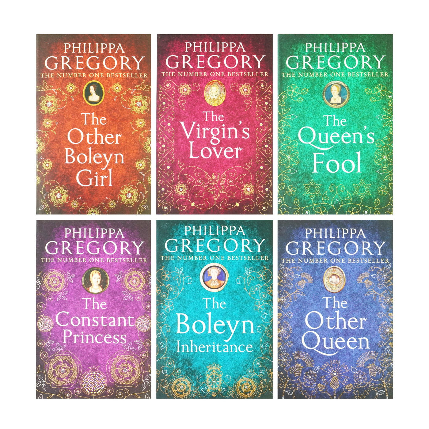 Tudor Court Novels 6 Books Collection Set By Philippa Gregory - Fictio ...