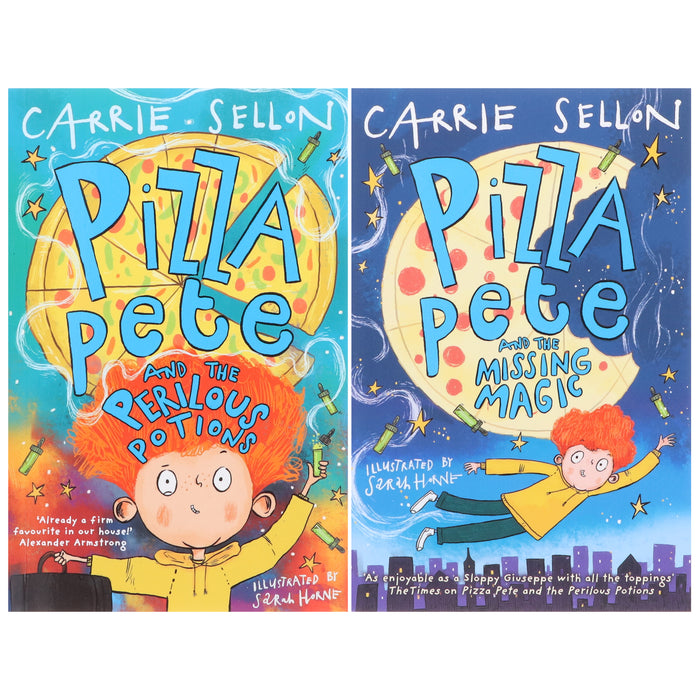 Pizza Pete Series By Carrie Sellon: 2 Books Collection Set - Ages 9-12 - Paperback